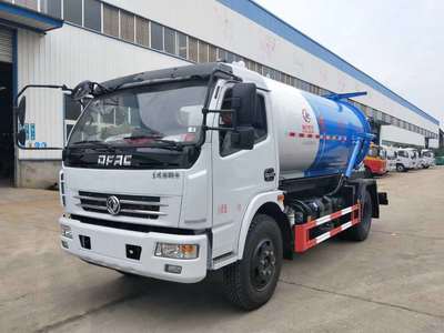 東風8噸吸污吸糞車化糞池掏糞車配置介紹