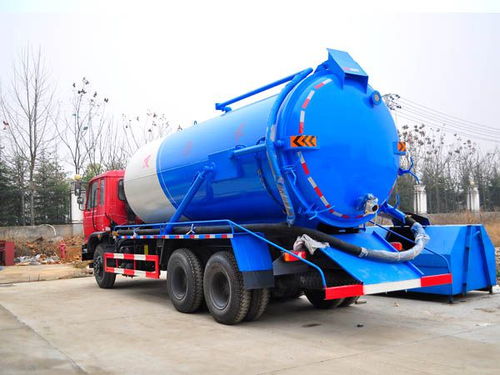 【東風后雙橋吸污車】-