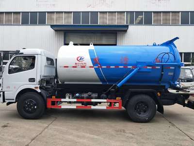 專業環保衛士 東風8噸吸污吸糞車，高效解決化糞池清理難題